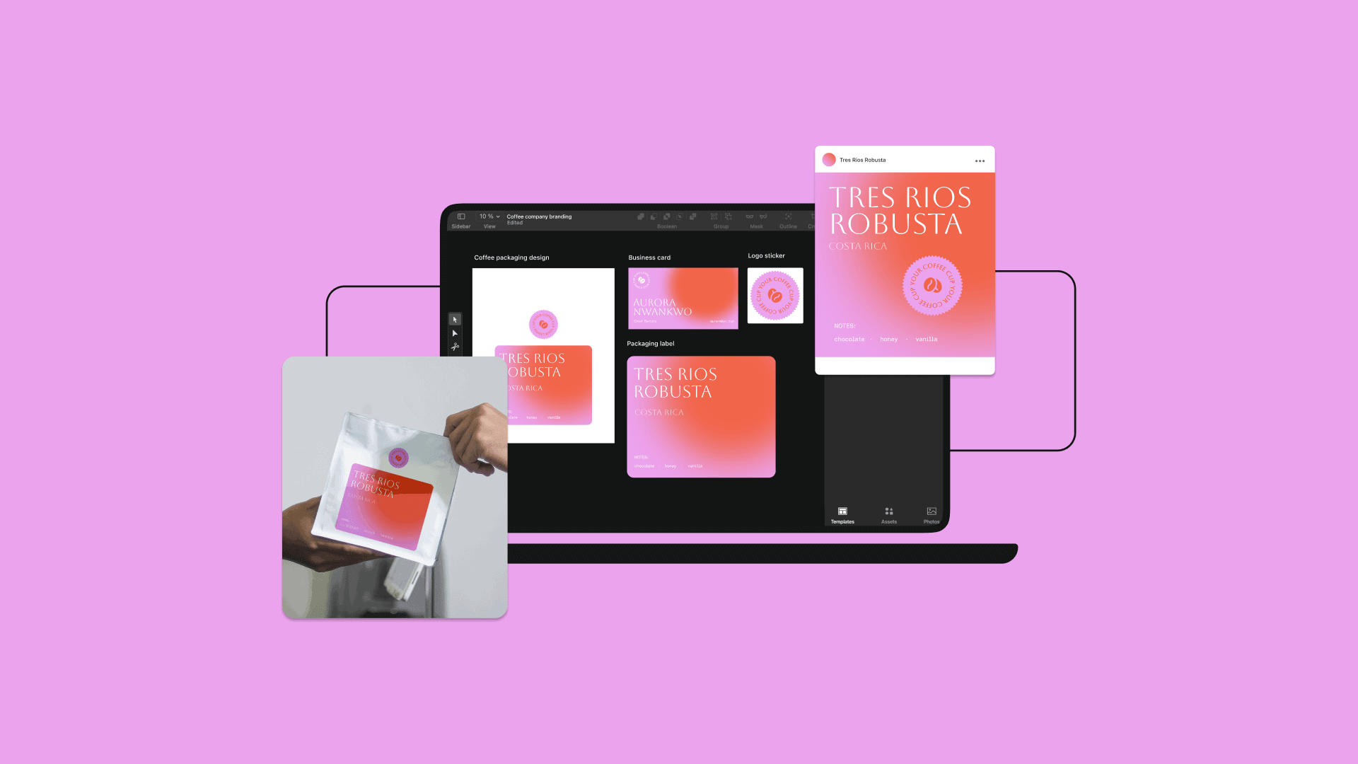 Graphic design examples